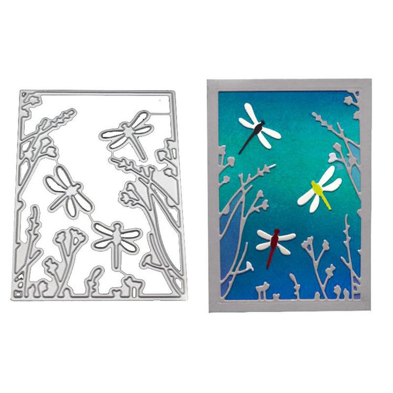 Dragonfly Metal Cutting Dies DIY Scrapbooking Album Paper Cards Decorative Crafts Embossing Die Cuts