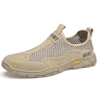 Hommes d'été respirant maille chaussures décontractées hommes mocassins chaussures de marche en plein air mocassins homme chaussures