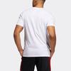 adidas Hdn Abstract T Basketball Sports Printing Loose Short Sleeve White Men's GH6717