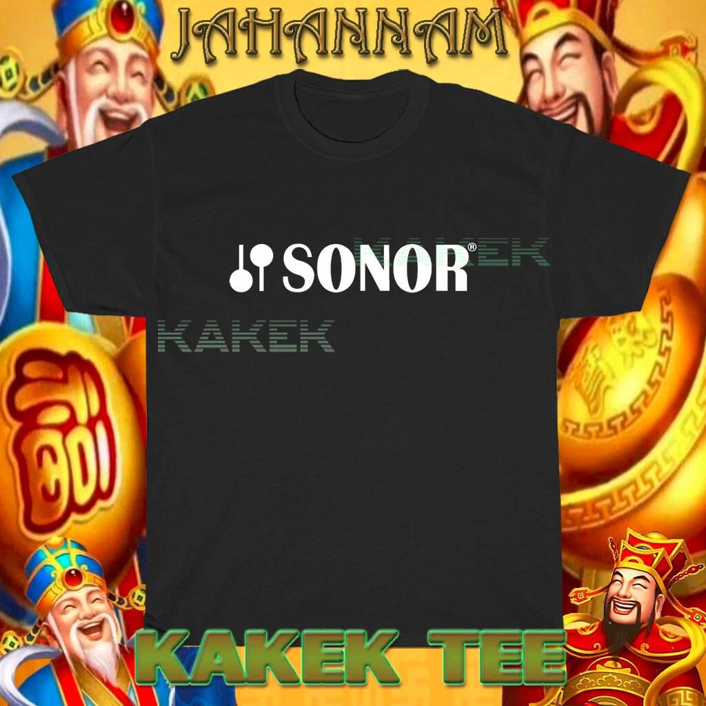 New Shirt Sonor Drums Cymbals Logo American T shirt Funny Size S to 5XL S
