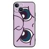 Pouzdro s obličejem Pokémona Pikachu pro iPhone 14 Plus 7 8 6S 11 12 Mini SE 13 Pro Max XR XS X 14Pro 13Mini 14 Luxusní černé pouzdro na telefon