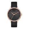 Watch - NIXON - Kensington Leather - Rose Gold/Black - Leather - Unisex