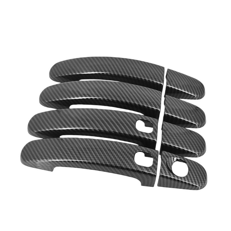 Car Decoration Door Handle Cover For Ford Escape 2013- Cars Accessories Carbon Fiber Protective Cover