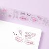 Bullet Journaling Sweet Clear Cherry Fruit Kiss-Cut Sticker