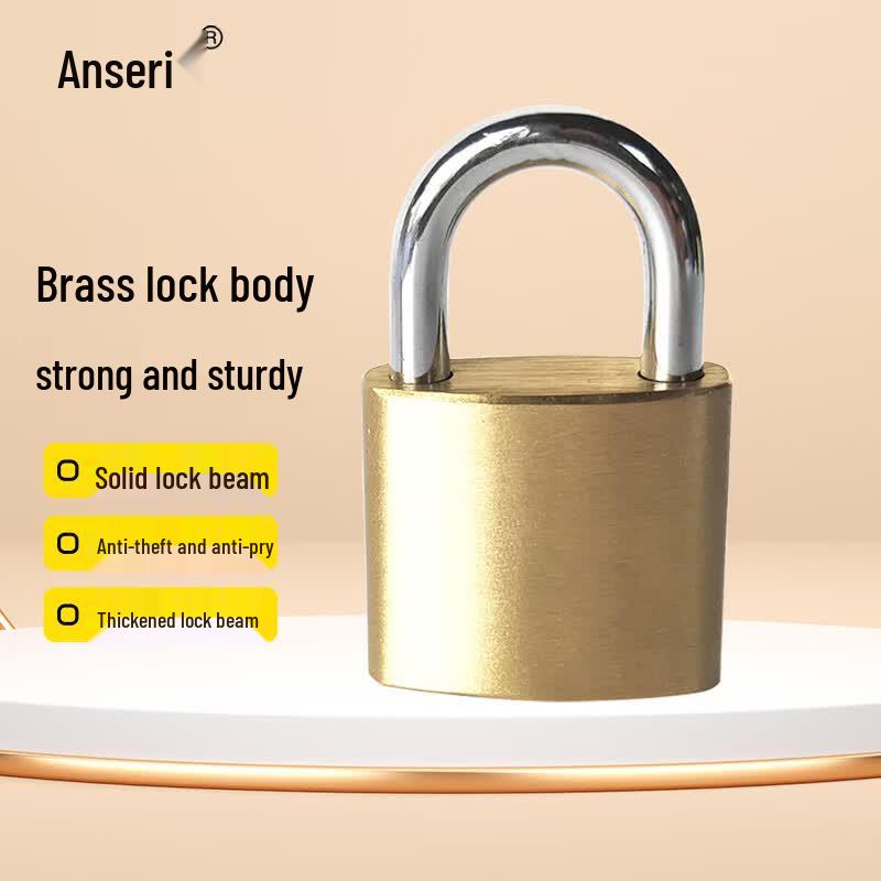 Ansell 40mm Brass Padlock