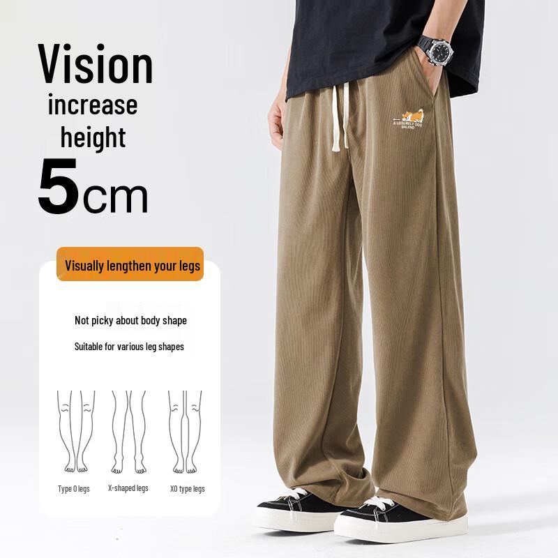 Baleno Men's JPB Puppy Print Corduroy Straight-Leg Pants