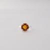Citrine Gemstone 925 Sterling Silver Handcrafted Women Ring For Engagement Gift RR-72-7