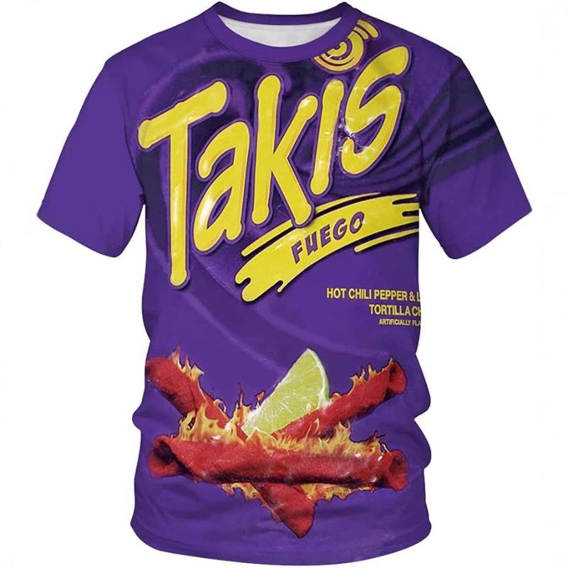 

3D Digital Printed T-shirt for Comfortable Fun Fashionable Couple s Outfit Shirt 6XL