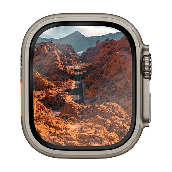 Uniq Optix Vivid Apple Watch Ultra 49Mmclear Szkło Hartowane Z Aplikatorem Uniq-49Mm-Vividclear
