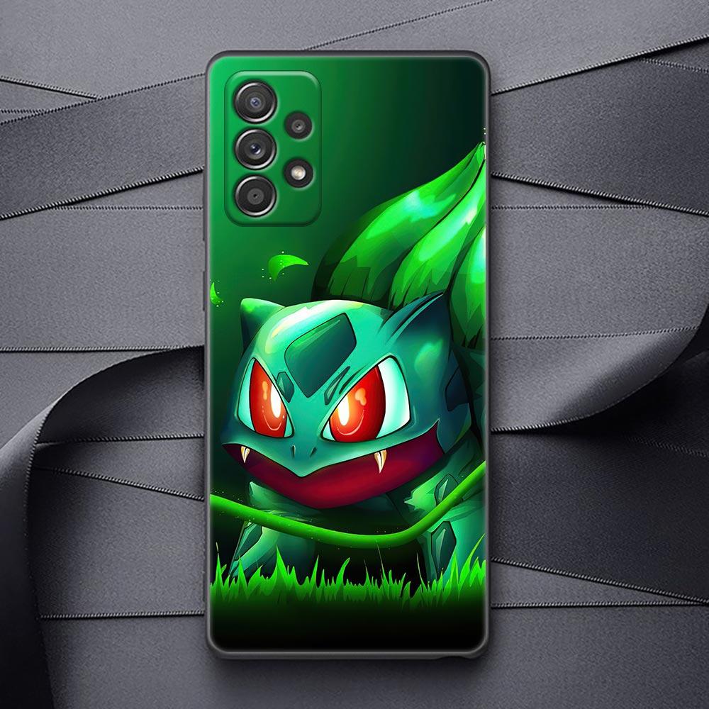 

Чехол для телефона Pokemon для Samsung Galaxy A32 A33 A31 A23 A22 A21S A13 A12 A11 A03 A01 силиконовые чехлы чехол Squirtle Bulbasaur аниме Samsung A01
