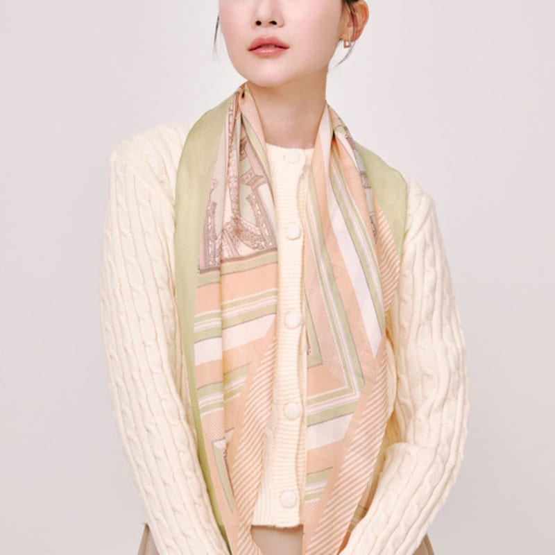 

Saint Luxure Melia Green Beige Green Beige_Single Item