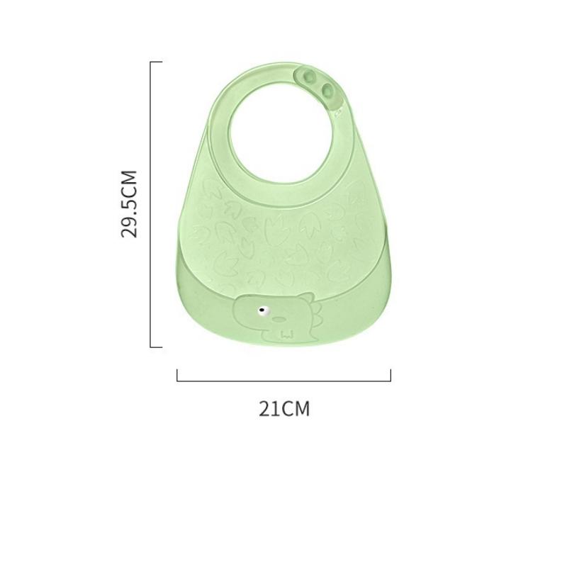 Lehké dětské bryndáčky Mom&Pea Silikon BPA Free Modrá Růžová Zelená YQ0103