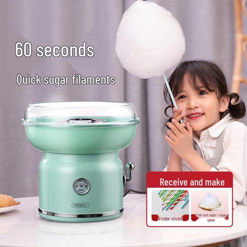 Elektrische Zuckerwattemaschine für Kinder - DIY Kleinmaßstäbige, Nicht-Stand-Haushaltsanwendung