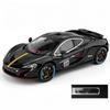 1/24 McLaren P1 GTR Supercar Alloy Diecast Model Car Sound and Light Pull Back Children's Toy Car Classic Ornaments Collection