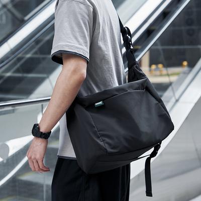Men's Crossbody Bag Casual Oxford Textile Urban Fashion Simple Shoulder Bag for Women