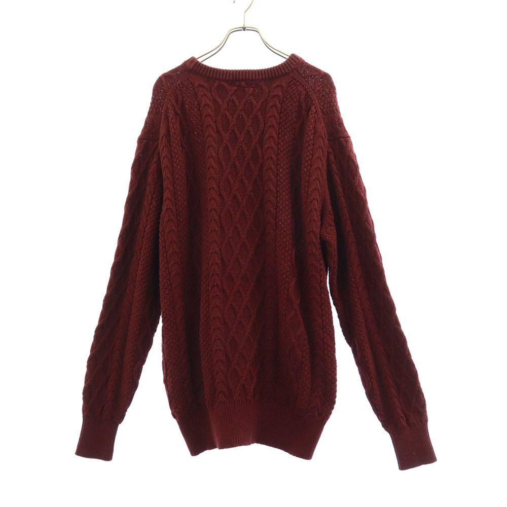 Lafayette Short Sleeve Knit L Bordeaux Series Logo Embroidery Men's Used