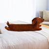 10cm Long Dachshund Plush Toy Soft Stuffed Cartoon Animal Husky / Nap Pillow Insserts Gifts