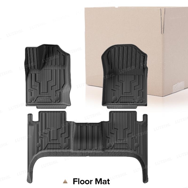 LUTEHIL For TANK 700 HI4-T Hybrid Custom All-Weather TPE Floor Mat Trunk Mat Carpet Cover Auto Interior Protector Accessories