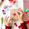 180pcs 2.7cm Small Ribbon Bow Diy Crafts Decoration Handwork Present Packaging Party Decoration Colored Ribbon Bows