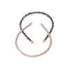 Girls Women Headwear Crystal Soft Shinny Beads Bezel Hairband Headband Headhoop