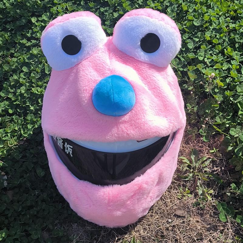 Fleece Motorcycle Balaclava Hood Men Women Windproof Warm Face Cover With Cartoon Animal Design