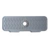 New Silicone Faucet Pad 61cm Extra-long Multi-Functional Water Drip Tray Cuttable Wavy Texture Sink Draining Pad Home Use