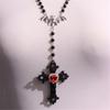 Elegant Beads Necklace Gothic Religious Necklace Pendant Necklace Neck Jewelry Modern Jewelry Present for Man and Women