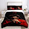 Singer The Weeknd Duvet Cover Set The Weeknd Boys Bedding Set Bedclothes Girls Teens Quilt Cover Bed Linen Set