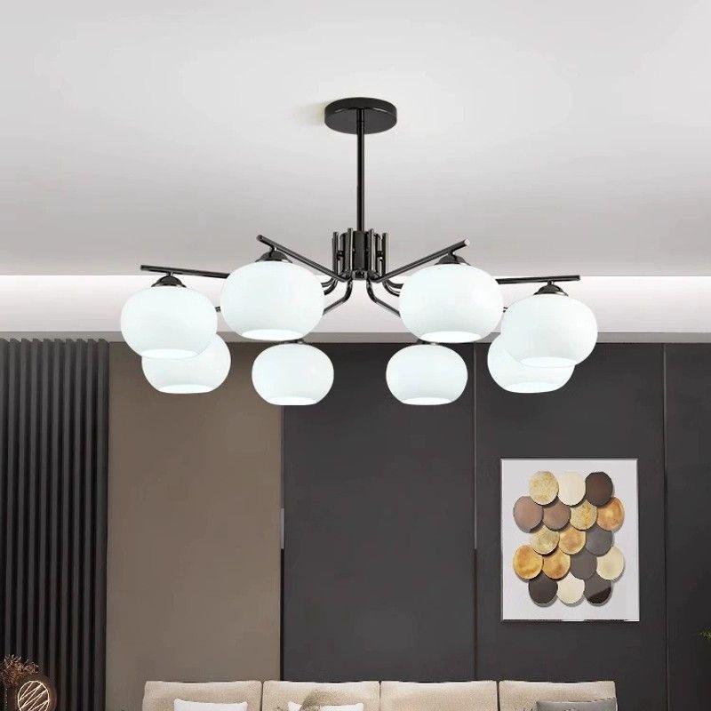 Modern Nordic Cream Chandelier - Luxury Living Room & Restaurant Lighting