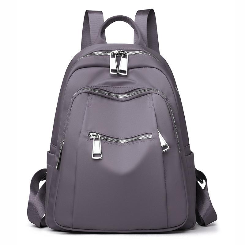 Schoolbag Oxford cloth women's backpack 1011 new versatile simple durable backpack commuting large capacity travel schoolbag women