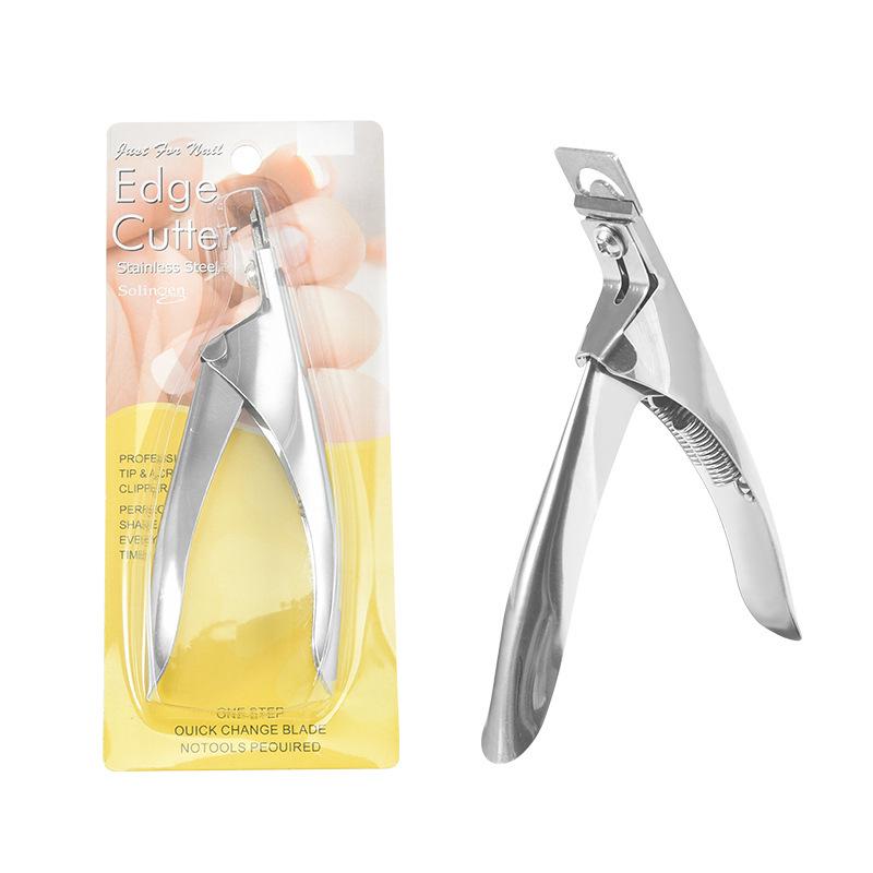 U-Shaped Stainless Steel Nail Clipper for Manicure and Gel Extension