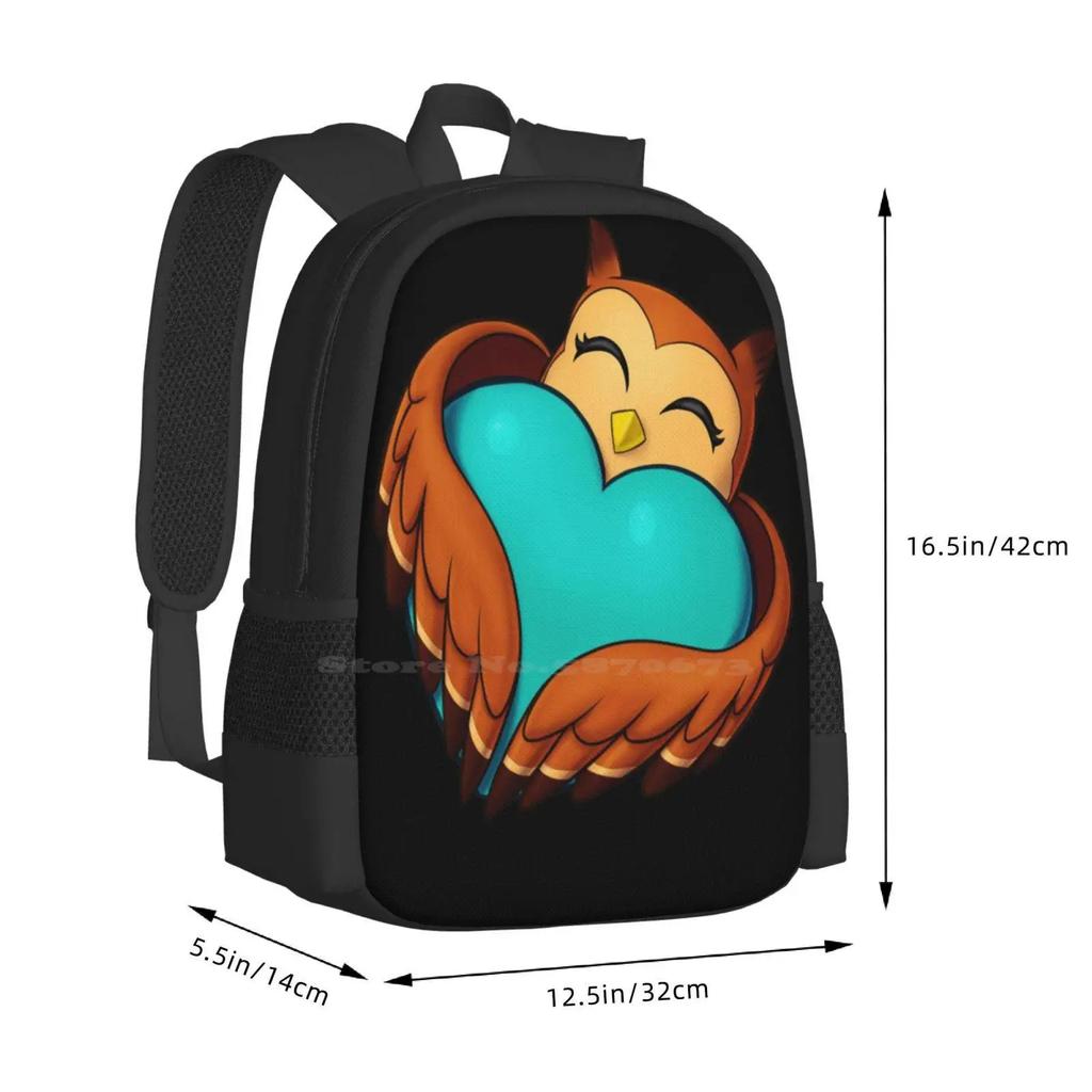 Hedwidlove School Bag Big Capacity Backpack Laptop