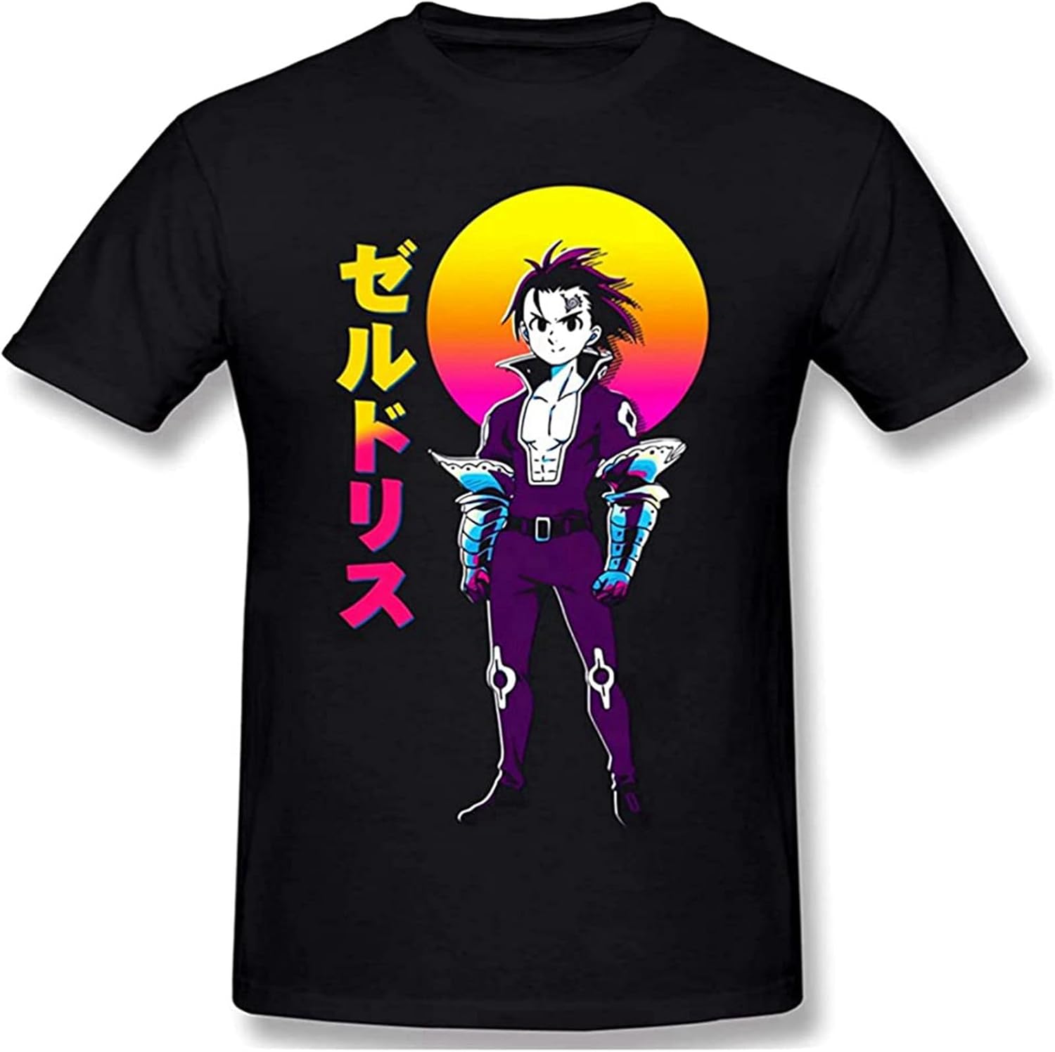 Men s The Seven Deadly Sins Short Sleeve T Shirt Black S чёрный