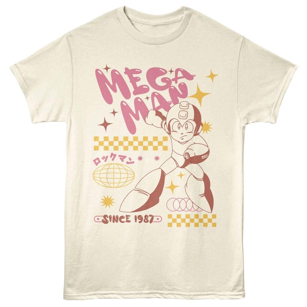 Megaman Vintage Japanese  87 Men T Shirt XXXL