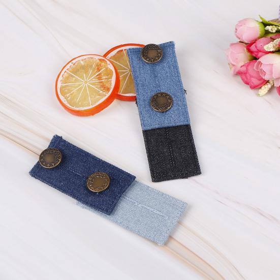 Pantaloni Blugi Denim Curea Prelungitoare Buton Îmbrăcăminte De Maternitate Accesorii