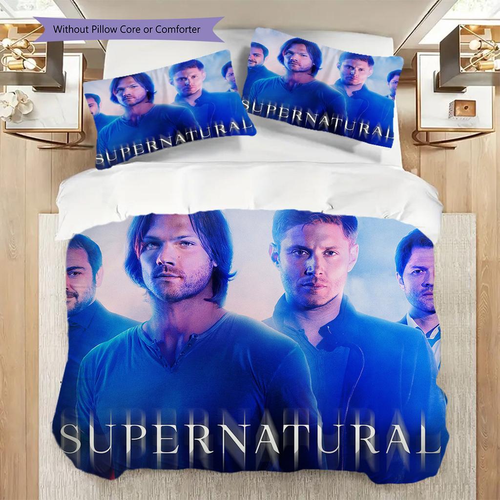 Supernatural Timeless Supernatural Journey Threepiece Set 1 Duvet Cover 2 Pillowcase Without Core Soft And Comfortable Bedding Set