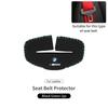 BAGE7 2026 Car Sticker Suede Car Seat Belt Buckle Protector Clip Anti-collision Cover For BMW G30 G20 M3 M5 E91 E92 E93 E36 E70 X3 X4