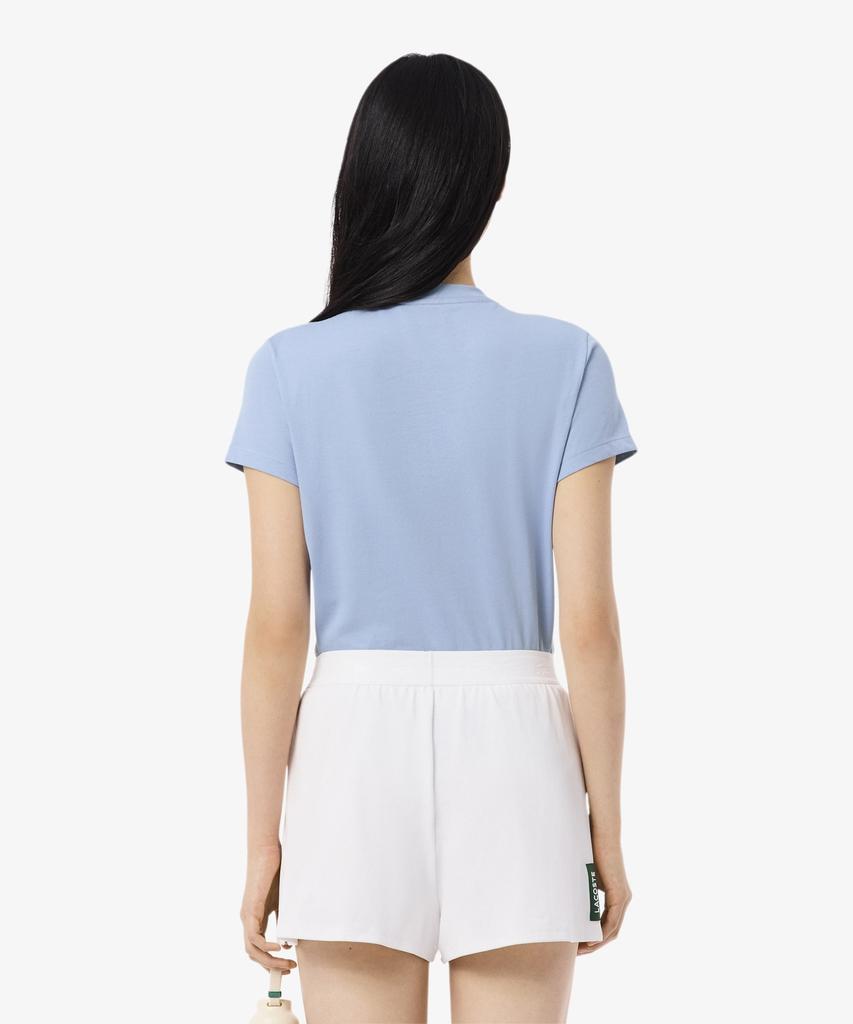LACOSTE Women'S Basic Training T-Shirt Tf9246-56G Aey