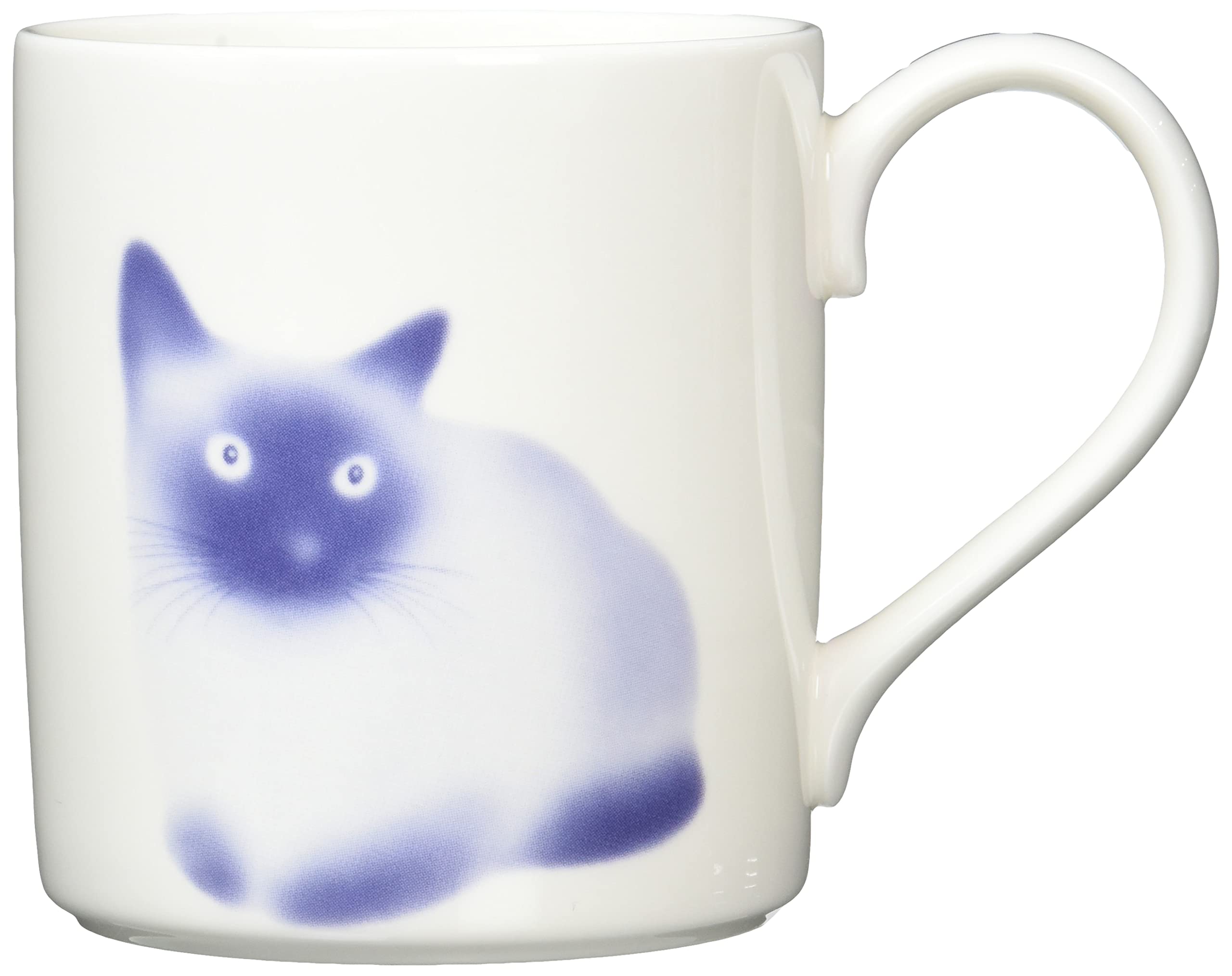 

Noritake Siamese Cat Bone China Mug, Approx. 400cc, Collector s Mug, Microwave and Dishwasher Safe, 1 Piece, T97265A/N-140L