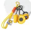 Creative DIY Mini Fitness Keychain: Detachable Dumbbell Pendant for Backpacks & Couples