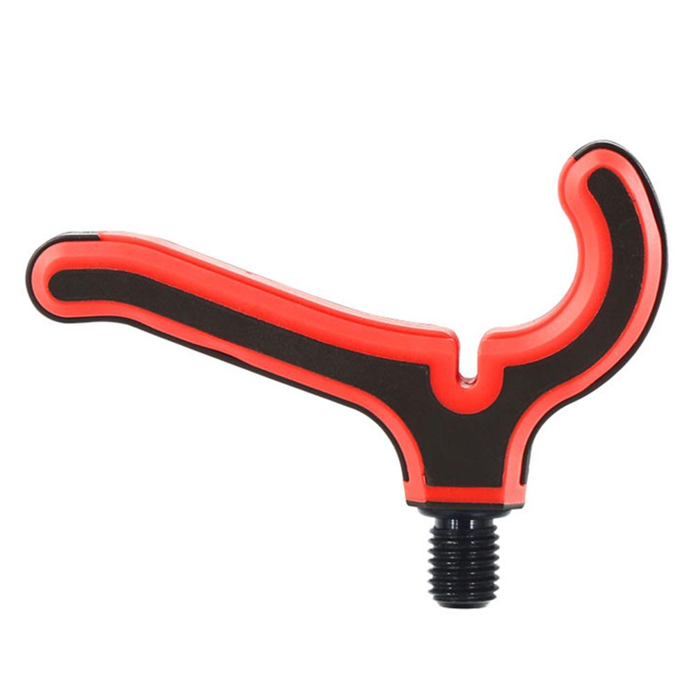 Carp Fishing Rod Rest Head 3/8inch Thread Fishing Rod Holder Feeder Rod Rest Head Fishing Accessories