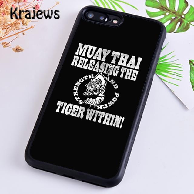 Krajews Muay Thai Kickboxen Kampf Handyhülle Cover Für iPhone 17 Air 16 15 14 plus 11 12 13 pro max Hülle Shell Fundas