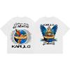 Cantante Karol G Tropicoqueta Tour 2026 Magliette Grafiche Uomo Donna Moda Vintage T-shirt Estiva Casual Ampia Magliette in Cotone
