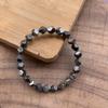 Faceted Pyrite Beaded Elastic Bracelet by TK
