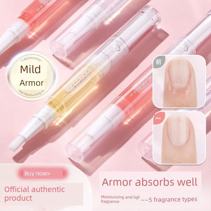 Jianmei Chuangyan Nail Nutrition Oil, Nail Edge Oil, Nail Art Pen Liquid, Anti-Breakage and Cuticle Care, Exfoliating Dead Skin, Genuine Product