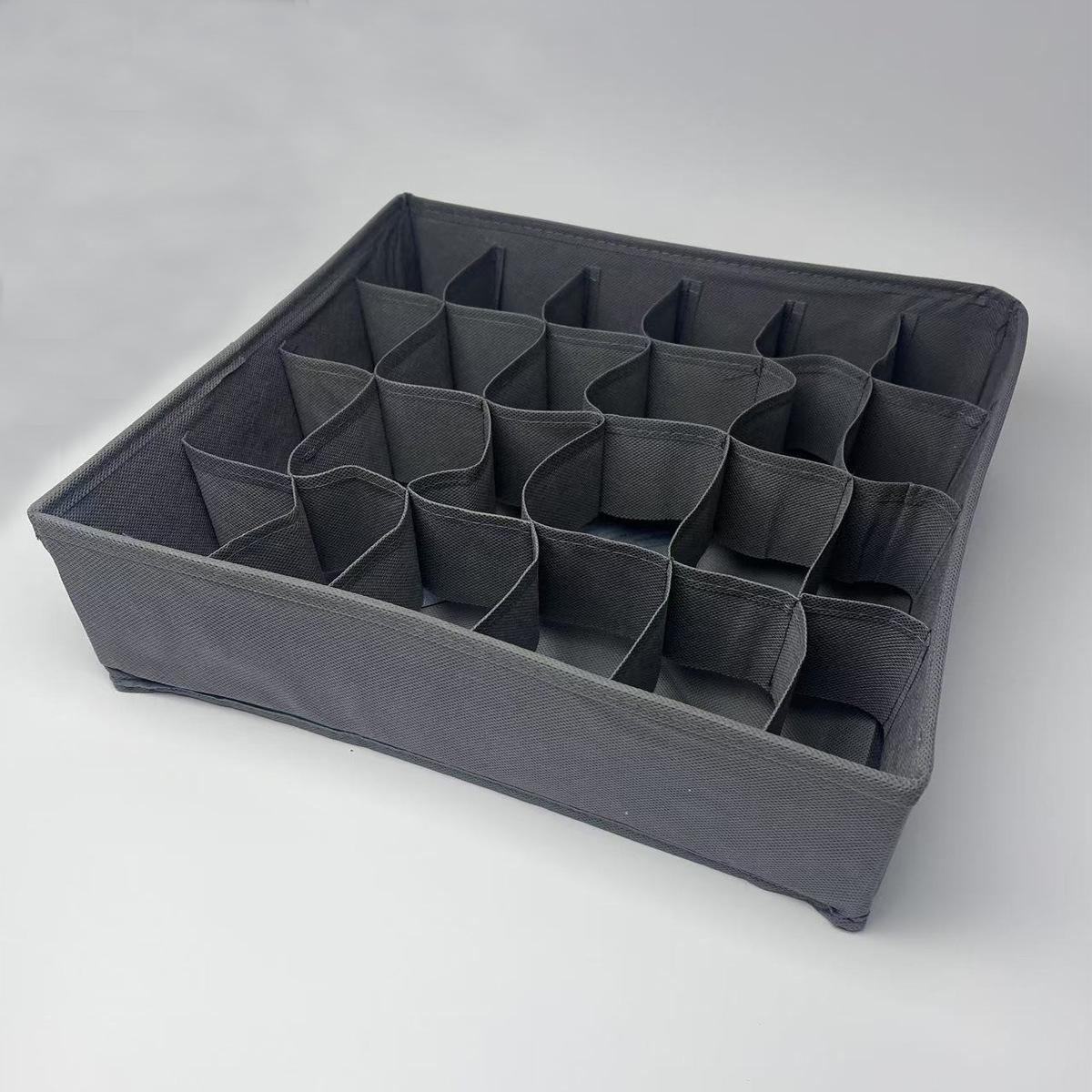 

Складной органайзер для нижнего белья и бюстгальтеров: Ящик-органайзер 3-в-1 для трусиков, бюстгальтеров и носков