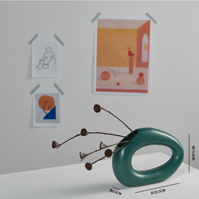 Keramické vázy Bytové doplňky Řemesla Porcelánové vázy Dekorace Bytové doplňky Moderní Minimalistický