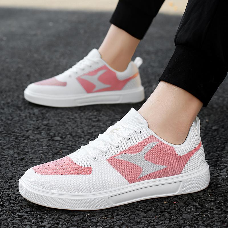 Autumn new mesh sports shoes women's soft soles lightweight breathable casual shoes versatile student running shoes single shoes