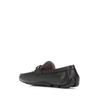 Salvatore Ferragamo Ferragamo Gancini Leather Loafers Black