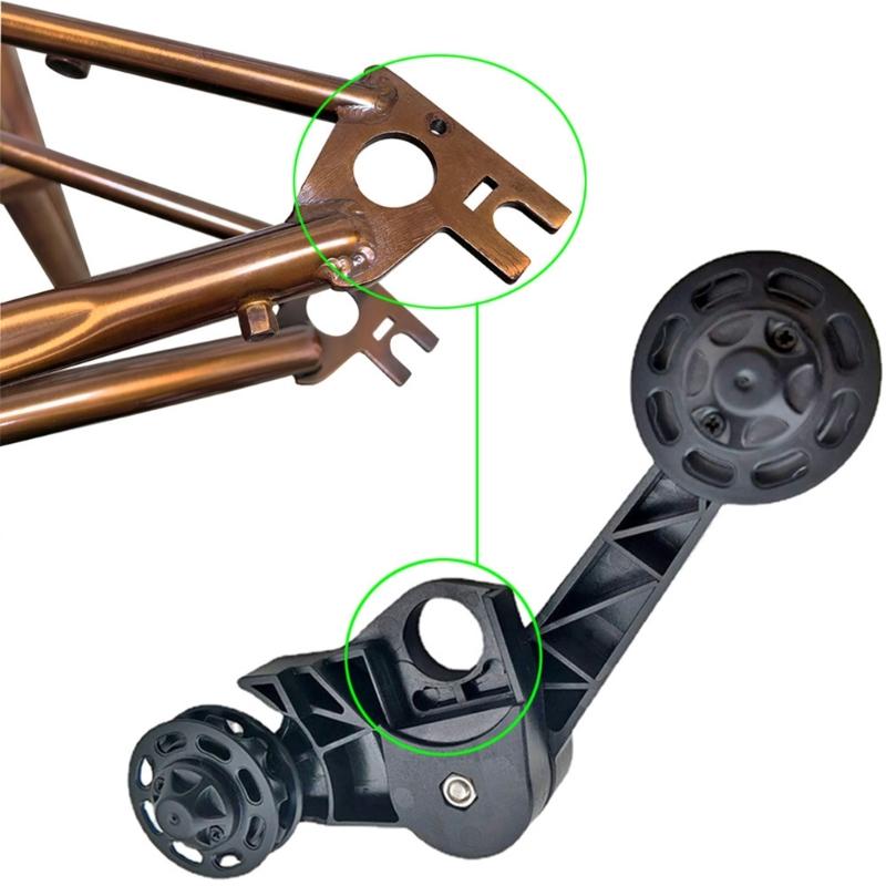 Bicycles Chain Tensioner Bikes Chain Stabilizer Cycling Chain Guide Bikes Chain Derailleur Chain Guide Wheel Adjuster